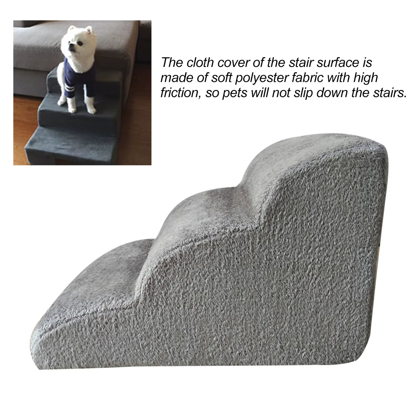 CloudStep™: Orthopedic Anti-Slip Pet Ramp