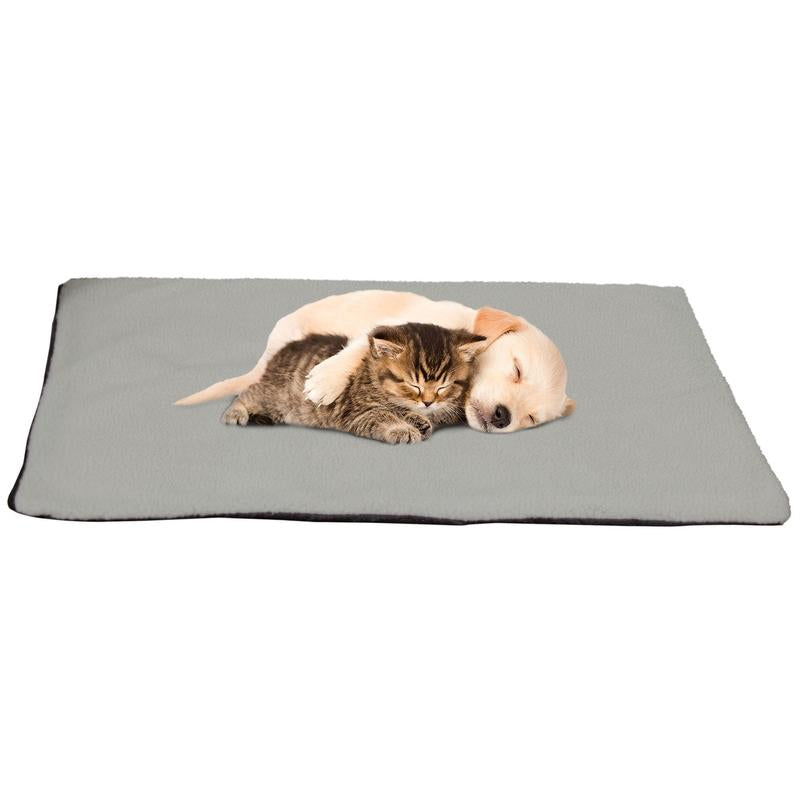 Petmaker Self-Heating Pet Mat - Thermal Reflective Warming Bed for Dogs & Cats,