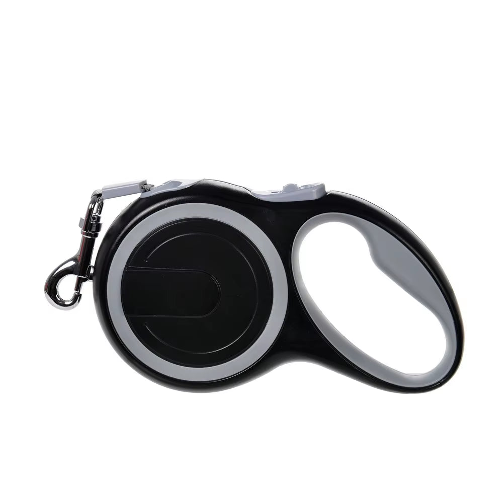 360° No-Tangle Double Retractable Dog Leash - 2-in-1 Reflective Walking Lead for Two Small Dogs, Heavy Duty 3M Pet Leash with LED Flashligh