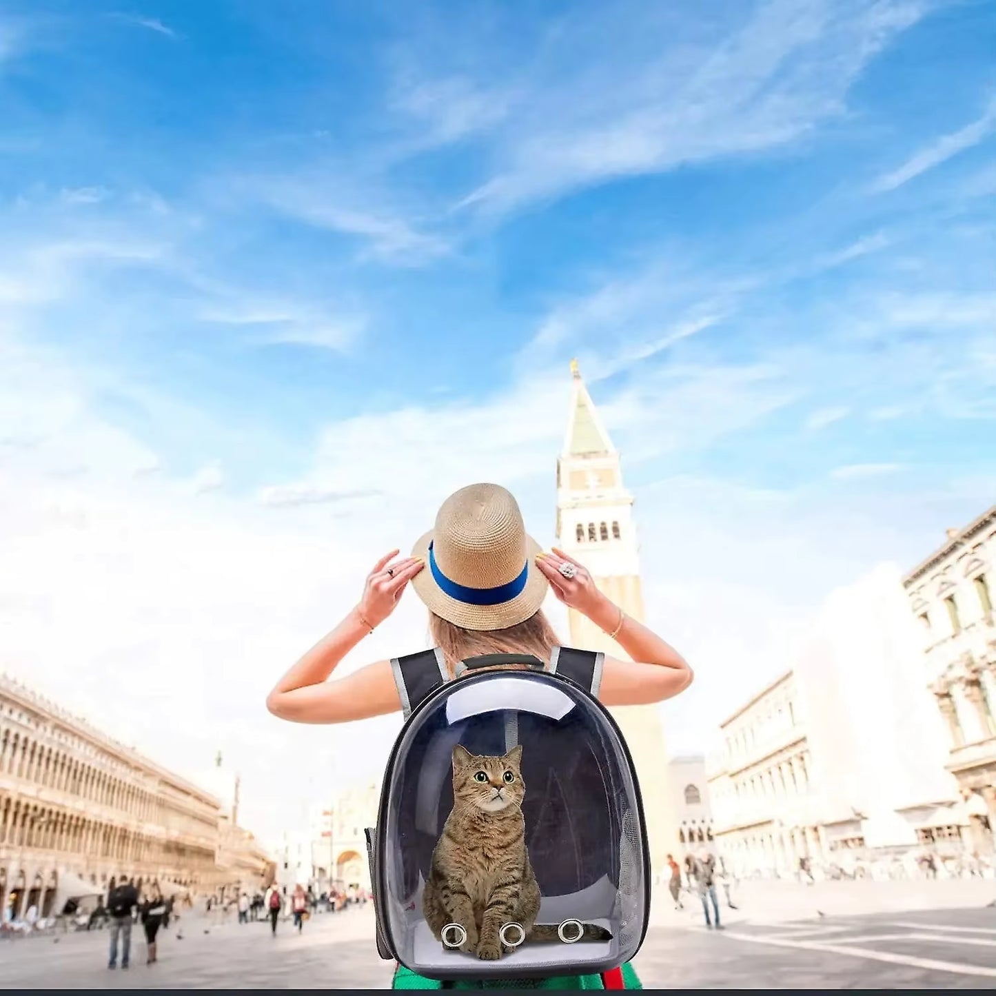AstroView™: Panoramic Pet Adventure Backpack