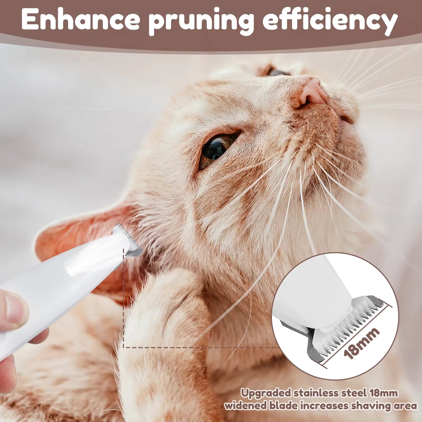 PawGlow™: Pro Precision Trimmer with LED Guide
