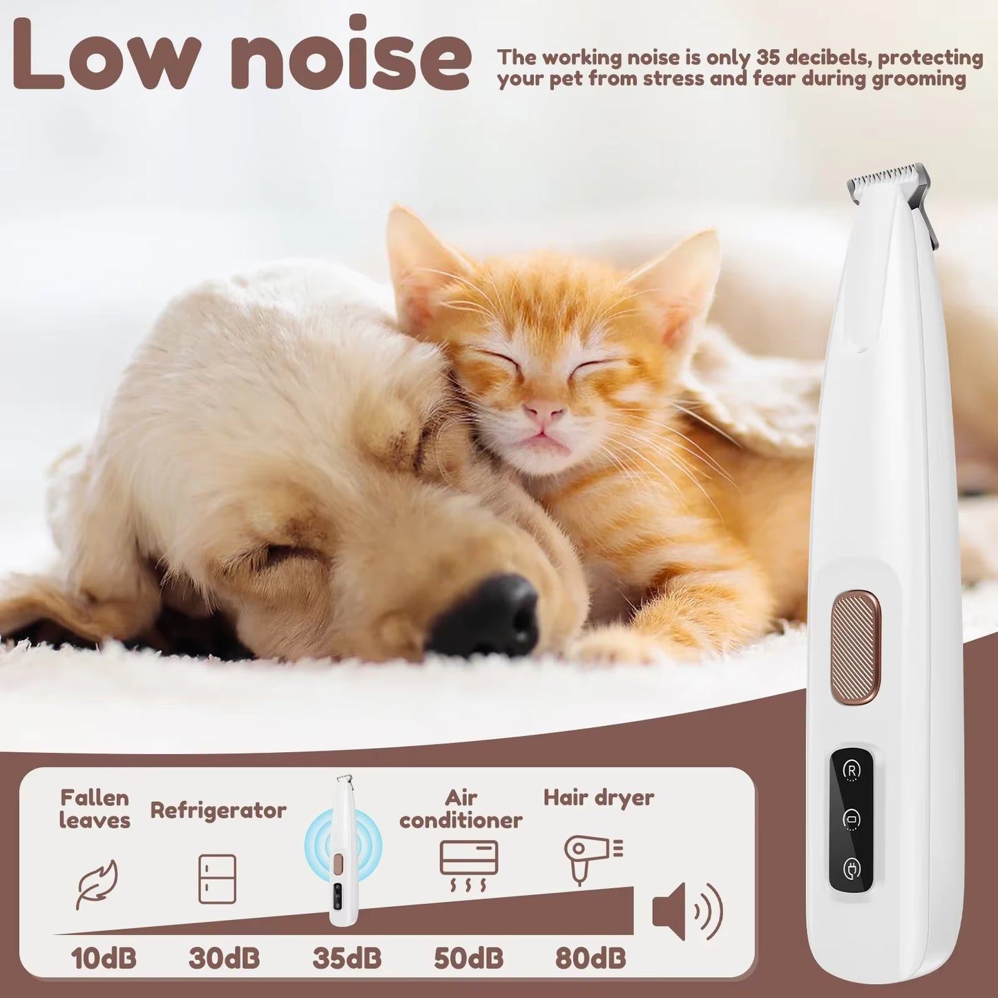 PawGlow™: Pro Precision Trimmer with LED Guide